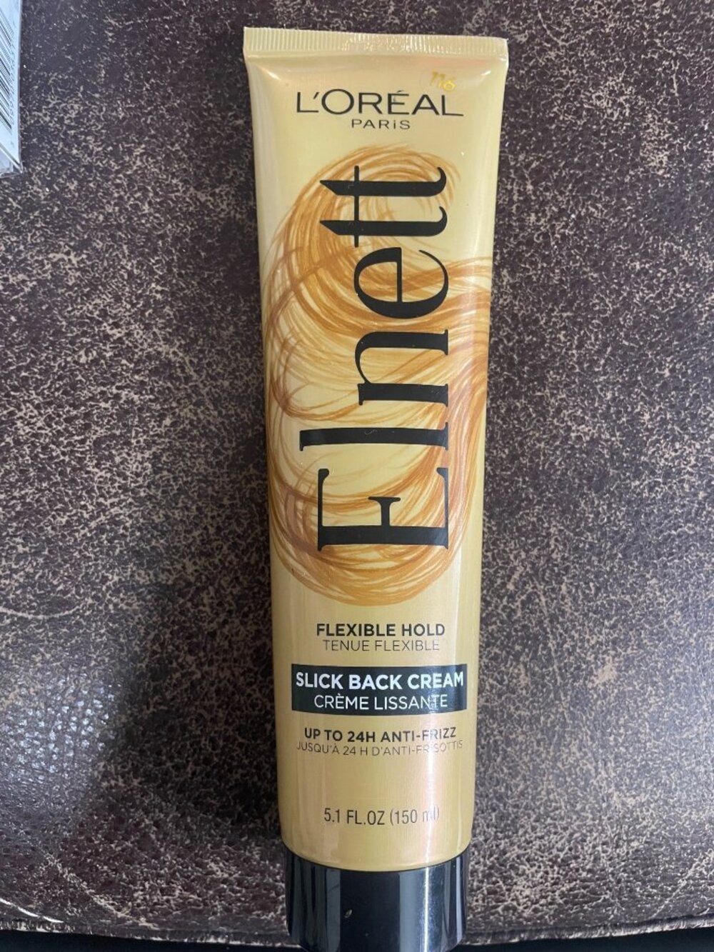 L'Oréal Paris Elnett Slick Back Cream Flexible Hold Anti-Frizz Hair Styling